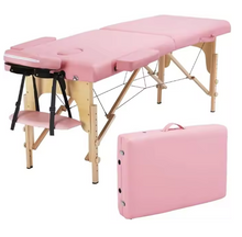 Load image into Gallery viewer, 24 inch Portable and Adjustable Massage Table