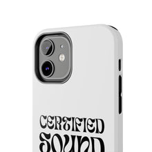 Load image into Gallery viewer, Certified Sound Healer Phone Case - White