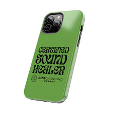 Load image into Gallery viewer, Certified Sound Healer Phone Case - Green