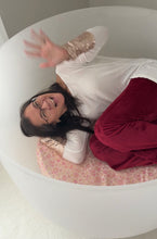 Load image into Gallery viewer, Large 28", 32", 36", 37" Sit-in or Stand-in Crystal Singing Bowl + FREE Cushion and Mallet