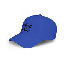 Load image into Gallery viewer, Sound Healer - Low Profile Baseball Cap (Black Text)