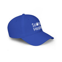 Load image into Gallery viewer, Sound Healer - Low Profile Baseball Cap (White Text)