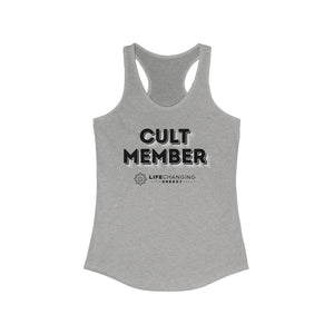 Women's Racerback Tank - Cult Member