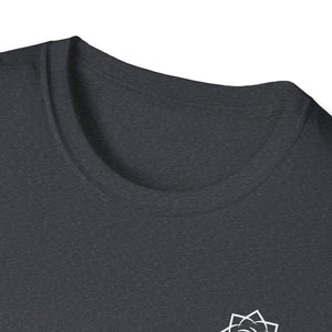 Cult Member - Unisex White/Blue Letters