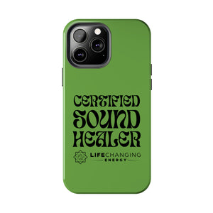 Certified Sound Healer Phone Case - Green