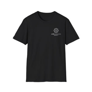 Cult Member - Unisex White/Blue Letters