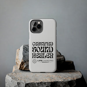 Certified Sound Healer Phone Case - White