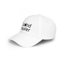 Load image into Gallery viewer, Sound Healer - Low Profile Baseball Cap (Black Text)