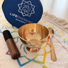 Load image into Gallery viewer, Sacred Ceremonies™️ all-in-one Singing Bowl Cup - Cacao Ceremonies, Burn Bowl