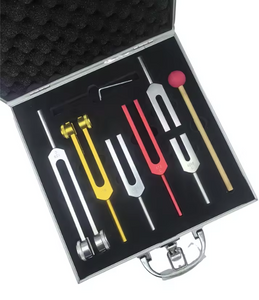 6pcs Heaven and Earth Tuning Fork Set + FREE Case, Mallet and Wrench