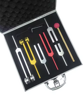 6pcs Heaven and Earth Tuning Fork Set + FREE Case, Mallet and Wrench