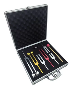 6pcs Heaven and Earth Tuning Fork Set + FREE Case, Mallet and Wrench