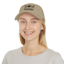 Load image into Gallery viewer, Sound Healer - Low Profile Baseball Cap (Black Text)
