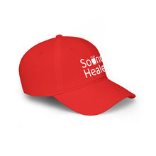 Load image into Gallery viewer, Sound Healer - Low Profile Baseball Cap (White Text)