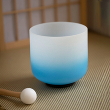 Load image into Gallery viewer, 1 Piece - Gradient Color Quartz Crystal Singing Bowl with free mallet
