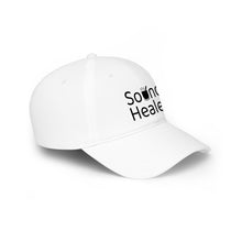 Load image into Gallery viewer, Sound Healer - Low Profile Baseball Cap (Black Text)