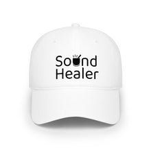 Load image into Gallery viewer, Sound Healer - Low Profile Baseball Cap (Black Text)