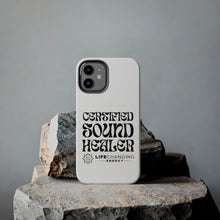 Load image into Gallery viewer, Certified Sound Healer Phone Case - White