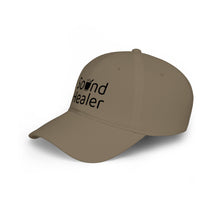 Load image into Gallery viewer, Sound Healer - Low Profile Baseball Cap (Black Text)
