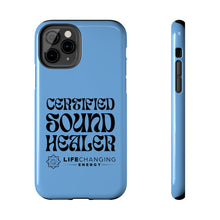 Load image into Gallery viewer, Certified Sound Healer Phone Case - Blue