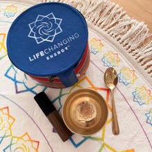 Load image into Gallery viewer, Sacred Ceremonies™️ all-in-one Singing Bowl Cup - Cacao Ceremonies, Burn Bowl