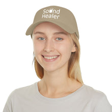 Load image into Gallery viewer, Sound Healer - Low Profile Baseball Cap (White Text)