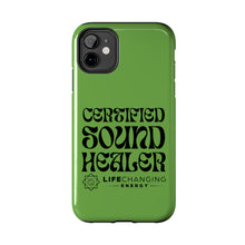 Load image into Gallery viewer, Certified Sound Healer Phone Case - Green
