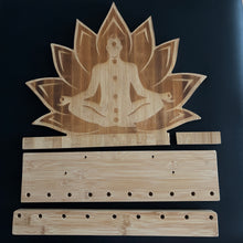 Load image into Gallery viewer, Outlet - Chakra and Lotus Tuning Fork Holder - holds 19 forks