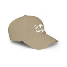 Load image into Gallery viewer, Sound Healer - Low Profile Baseball Cap (White Text)