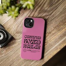 Load image into Gallery viewer, Certified Sound Healer Phone Case - Pink