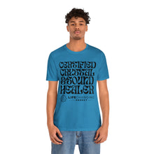 Load image into Gallery viewer, Certified Crystal and Sound Healer T-Shirt