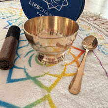 Load image into Gallery viewer, Sacred Ceremonies™️ all-in-one Singing Bowl Cup - Cacao Ceremonies, Burn Bowl