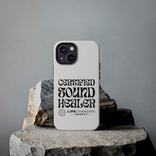 Load image into Gallery viewer, Certified Sound Healer Phone Case - White