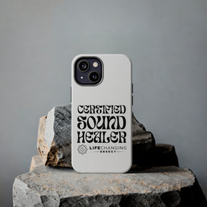 Certified Sound Healer Phone Case - White