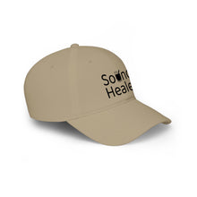 Load image into Gallery viewer, Sound Healer - Low Profile Baseball Cap (Black Text)