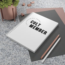Load image into Gallery viewer, Spiral Notebook - Cult Member