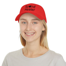 Load image into Gallery viewer, Sound Healer - Low Profile Baseball Cap (Black Text)