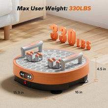 Load image into Gallery viewer, Whole Body Vibration Plate Exercise Machine