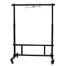 Load image into Gallery viewer, Square Steel Gong Stand with Wheels