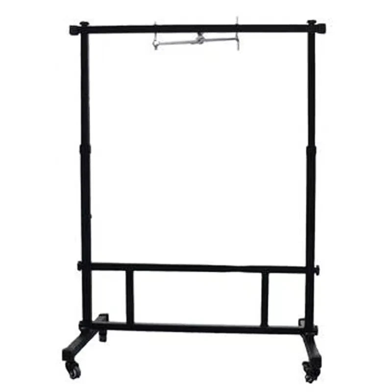 Square Steel Gong Stand with Wheels