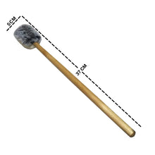 Load image into Gallery viewer, 2pcs Felt Gong Mallet Set with Wooden Handles
