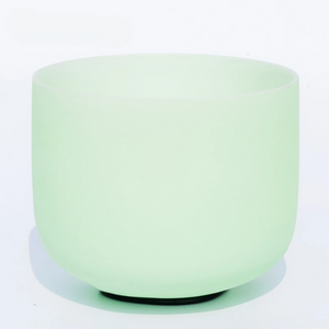 1 Piece - Pastel Chakra Color Quartz Crystal Singing Bowl with free mallet