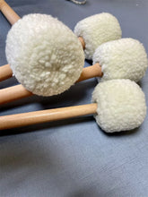 Load image into Gallery viewer, Felt Gong Mallet – Soft Head &amp; Wooden Handle (For 24&quot;–32&quot; Gongs or Over 32&quot;)