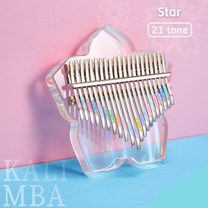 Acrylic Kalimba 17/21 Keys