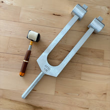 Load image into Gallery viewer, 128 hz, 93.96 hz Large Weighted Tuning Forks, Individual or Set