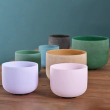 Load image into Gallery viewer, Gemstone Fusion Crystal Singing Bowl Set + FREE Bag, Mallet and O-ring