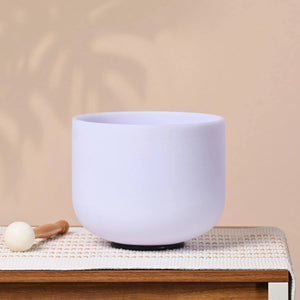 Amethyst Gemstone Fusion Crystal Singing Bowl + FREE Bag, Mallet and O-ring
