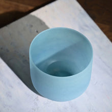 Load image into Gallery viewer, Lapis Lazuli Gemstone Fusion Crystal Singing Bowl + FREE Bag, Mallet and O-ring