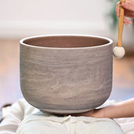 Ruby Gemstone Fusion Crystal Singing Bowl + FREE Bag, Mallet and O-ring