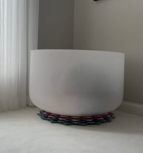 Load image into Gallery viewer, Large 28", 32", 36", 37" Sit-in or Stand-in Crystal Singing Bowl + FREE Cushion and Mallet